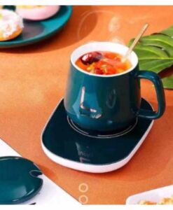 Buy Ceramic Mug with Heating Cup Pad Portable Cup Warmer Set at Best Price Online in Pakistan