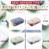 Buy New Drawer Type Egg Storage Box with Lid Refrigerator – Egg Tray Containers Organizing Egg Drawer Egg Holder Dispenser Rack at Best Price Online in Pakistan By Shopse.pk 5
