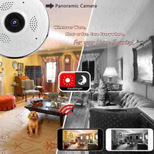 Buy Panoramic Fisheye CCTV WiFi Camera at Best Price Online in Pakistan by Shopse.pk