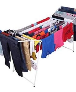 Buy Stainless Steel Foldable Clothes Stand for Drying Clothes Steel at Best Price Online in Pakistan by Shopse.pk