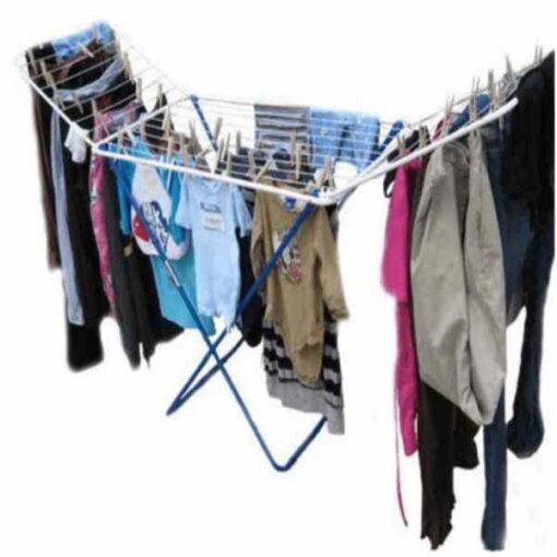 Buy Stainless Steel Foldable Clothes Stand for Drying Clothes Steel at Best Price Online in Pakistan by Shopse.pk