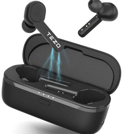 Buy TEZO TT06 Wireless Earbuds Bluetooth Earbuds in-Ear True Wireless Stereo Headphones Touch Control GS-12 at Best Price Online in Pakistan by Shopse.pk