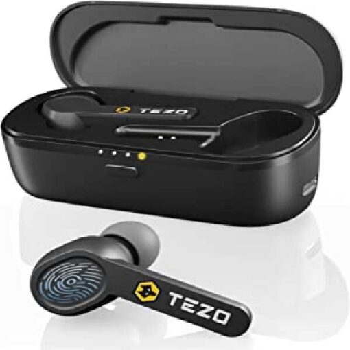 Buy TEZO TT06 Wireless Earbuds Bluetooth Earbuds in-Ear True Wireless Stereo Headphones Touch Control GS-12 at Best Price Online in Pakistan by Shopse.pk