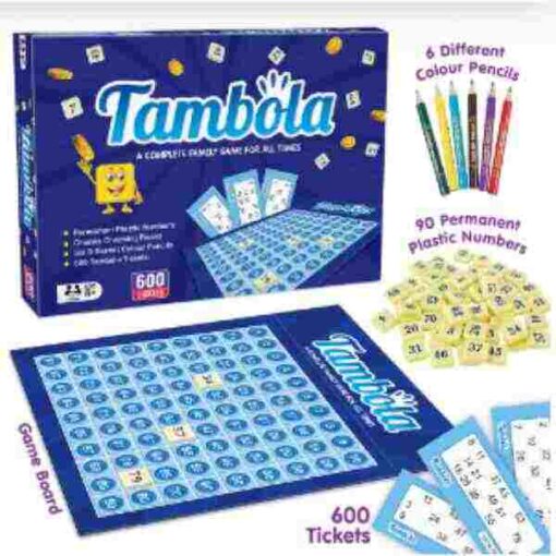 Buy Tambola - Board Game - Family Game - 600 Tickets Housie Games at Best Price Online in Pakistan by Shopse.pk