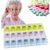 Buy Weekly Tablet Pill Medicine Box 7 Days – 21 Compartment at Best Price Online in Pakistan by Shopse (2)