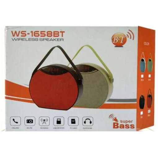 Buy Wster Es-1658bt Bluetooth Wireless Speaker TftUsb GS-20 at Best Price Online in Pakistan by Shopse.pk