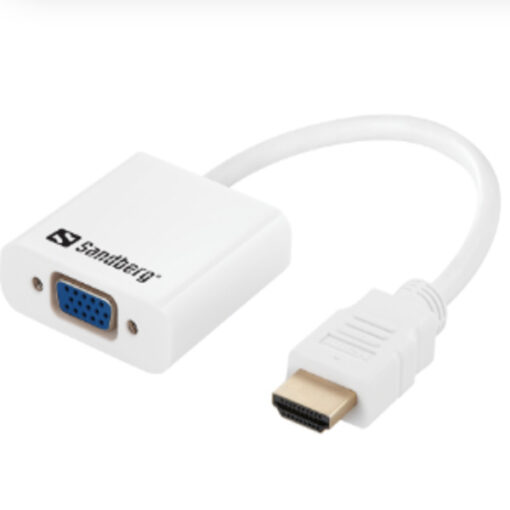 Buy Hdmi to Vga Converter With Sound- White at Best Price Online in Pakistan by Shopse.pk