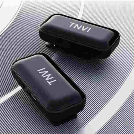 Buy TNVI V3 Dual Wireless Microphone System With Rechargeable 2 Transmitter 1 Receiver at Best Price Online in Pakistan by Shopse.pk