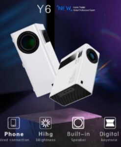 Buy UNIC 2021 NEW Flagship Y6 Led Projector HD 1080P 4000 Lumens Beamer Home Theater Proyector Portable Cinema WIFI Multi Screens at Best Price Online in Pakistan by Shopse.pk