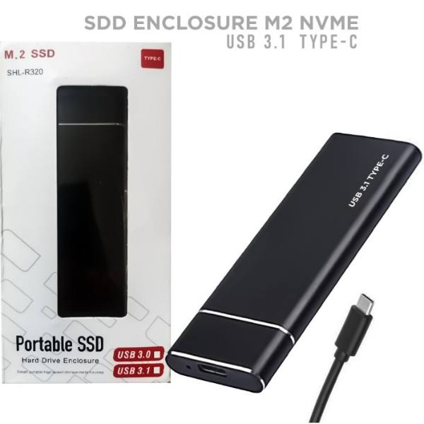 Buy Best Quality M2 SSD Enclosure, USB 3.1 Gen 2 (10 Gbps)  by Shopse.pk at most Affordable prices with Fast shipping services all over Pakistan