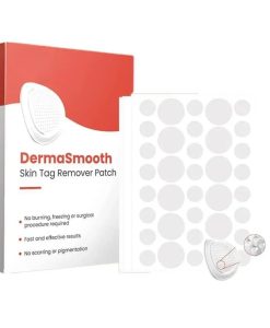 DermaSmooth Skin Tag Remover Patch 72 Pcs White ABS