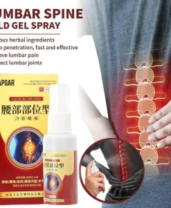 Lumbar Spine Cold Gel Spray Red Herbal 3cm