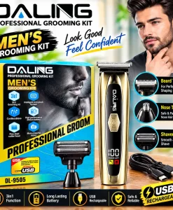 DALING DL-9505 Professional Men’s 3-in-1 Grooming Kit