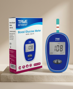 True Answer GLM-78 Blood Glucose Meter Blue ABS